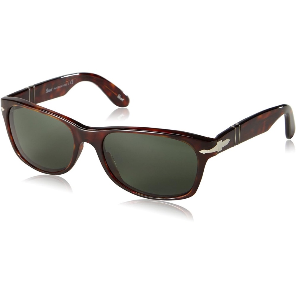 Persol Tortoiseshell Frame Sunglasses with Polarized Lenses